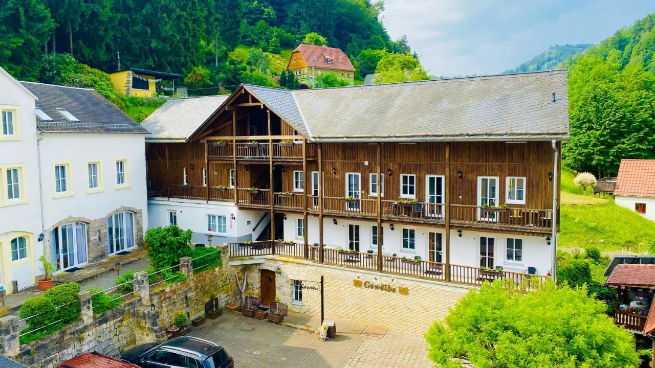 Apartments Erbgericht Bad Schandau Exterior photo